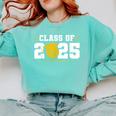 Class Of 2025 Graduation Waterpolo Senior 2025 Comfort Colors Sweatshirt Chalky Mint
