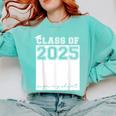 Class Of 2025 Sign My Shirt Senior 2025 Graduation Comfort Colors Sweatshirt Chalky Mint
