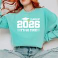 Class Of 2026 2026 School Year Class Of 2026 Graduation Comfort Colors Sweatshirt Chalky Mint