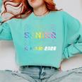 Class Of 2026 Senior 2026 Back To School 2026 Graduation 26 Comfort Colors Sweatshirt Chalky Mint