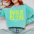 Class Of 2027 Future Graduation Tee T-Shirt Comfort Colors Sweatshirt Chalky Mint