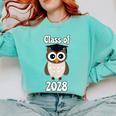 Class Of 2028 TShirt Back To School Graduation Year Boy Girl Comfort Colors Sweatshirt Chalky Mint