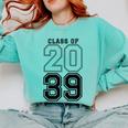 Class Of 2039 Blue Graduation Senior Student Tee Comfort Colors Sweatshirt Chalky Mint
