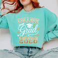 College Grad Class Of 2028 Senior Graduate Graduation 2028 Comfort Colors Sweatshirt Chalky Mint
