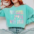 Colorful Proud Grandma 2024 NICU Graduate Baby Graduation Comfort Colors Sweatshirt Chalky Mint