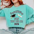 Congratulations Son You Did It Son Graduation 2026 Comfort Colors Sweatshirt Chalky Mint