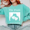 Cool Theater High School Or College Graduation Tshirt Comfort Colors Sweatshirt Chalky Mint