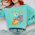 Cozy Vibes Atmospheric Introvert Comfort Colors Sweatshirt Chalky Mint Cozy Vibes Atmospheric Introvert Comfort Colors Sweatshirt Chalky Mint