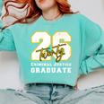 Criminal Justice Graduate Graduated Class Of 2026 Graduation Premium Comfort Colors Sweatshirt Chalky Mint