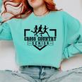Cross Country Senior Night Senior 2025 Graduation Party 40 Comfort Colors Sweatshirt Chalky Mint
