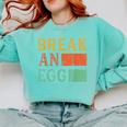 Culinary School Graduation Bake Cooking Chef Cook Comfort Colors Sweatshirt Chalky Mint