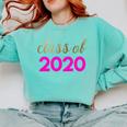 Cute Graduation Shirt Class Of 2020 Shirt Comfort Colors Sweatshirt Chalky Mint