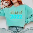 Cute Graduation Shirt Class Of 2022 Shirt Comfort Colors Sweatshirt Chalky Mint