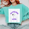 Cute Puppy With a Quote For Introverts Comfort Colors Sweatshirt Chalky Mint Cute Puppy With a Quote For Introverts Comfort Colors Sweatshirt Chalky Mint