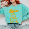 Dabbing Graduation Class Of 2018 T-Shirt School Colors Comfort Colors Sweatshirt Chalky Mint