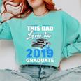 Dad Of a 2019 Graduate Shirt Proud Dad Graduation Grad Shirt Comfort Colors Sweatshirt Chalky Mint