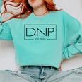 DNP Doctor Of Nursing Practice Graduation DNP 2026 Graduate Comfort Colors Sweatshirt Chalky Mint