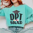 Doctor Of Physical Therapy DPT Graduation Therapist Comfort Colors Sweatshirt Chalky Mint