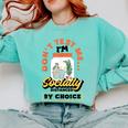 Don't Test Me Introvert's Comfort Colors Sweatshirt Chalky Mint Don't Test Me Introvert's Comfort Colors Sweatshirt Chalky Mint
