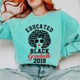 Educated Graduate 2019 Graduation Cute T Shirt Comfort Colors Sweatshirt Chalky Mint
