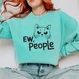 Ew People Introverts Stay Home Socially Awkward Comfort Colors Sweatshirt Chalky Mint Ew People Introverts Stay Home Socially Awkward Comfort Colors Sweatshirt Chalky Mint