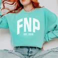 Family Nurse Practitioner FNP Graduation 2019 Comfort Colors Sweatshirt Chalky Mint