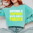 FUnny MBA Student Mastered It Masters Degree Graduation Comfort Colors Sweatshirt Chalky Mint