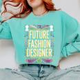 Future Fashion Er Graduation School Toddler Women Men Comfort Colors Sweatshirt Chalky Mint