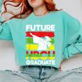 Future HBCU African American Gradute Graduation Comfort Colors Sweatshirt Chalky Mint