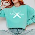 Future Surgeon Graduation Healthcare Appreciation Comfort Colors Sweatshirt Chalky Mint