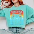 Game Over Class Of 2026 Shirt Students Graduation Comfort Colors Sweatshirt Chalky Mint