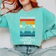 Gamer Graduation 2021 Retro 9th Grade Level Complete Comfort Colors Sweatshirt Chalky Mint