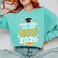 This Girl Got Her Masters Degree Graduation Mastered It 2026 Comfort Colors Sweatshirt Chalky Mint