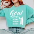 Goal Digger Diploma Master s Bachelor s Master Graduation Comfort Colors Sweatshirt Chalky Mint