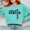 Golf Senior Night Golf Senior 2025 Graduation 63 Comfort Colors Sweatshirt Chalky Mint