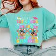Goodbye 1st Grade Graduation To 2nd Grade But First Summer Comfort Colors Sweatshirt Chalky Mint