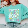 Goodbye 2nd Grade Graduation To 3rd Grade But First Summer Comfort Colors Sweatshirt Chalky Mint