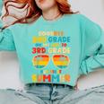 Goodbye 2nd Grade Graduation To 3rd Grade Hello Summer Kids Comfort Colors Sweatshirt Chalky Mint