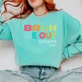 Goodbye Kindergarten Hello 1st Grade Kindergarten Graduation Premium Comfort Colors Sweatshirt Chalky Mint