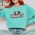 Goth Gardening Introvert Social Battery Outfit Comfort Colors Sweatshirt Chalky Mint Goth Gardening Introvert Social Battery Outfit Comfort Colors Sweatshirt Chalky Mint