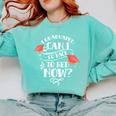 I Graduated Can I Go Back To Bed Now Graduate Graduation Comfort Colors Sweatshirt Chalky Mint