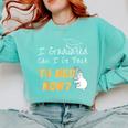 I Graduated Can I Go Back To Bed Now Graduation Sloth Comfort Colors Sweatshirt Chalky Mint