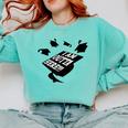 GRADUATION 2018 I AM OUTTA HERE SCHOOL MOVING UP GIFT SHIRT Comfort Colors Sweatshirt Chalky Mint