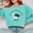 Graduation 2018 The Tassel Was Worth The Hassle Comfort Colors Sweatshirt Chalky Mint