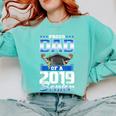 Graduation 2019 TShirt Proud Dad Of Senior Comfort Colors Sweatshirt Chalky Mint