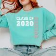 Graduation 2020 Class Of 2020 Senior Comfort Colors Sweatshirt Chalky Mint