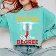 Graduation 2024 Hotter By One Degree Shirt Class Of 24 Comfort Colors Sweatshirt Chalky Mint