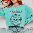 Graduation 2024 Rock & Roll Style Senior Comfort Colors Sweatshirt Chalky Mint