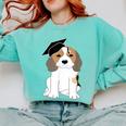 Graduation Beagle Dog 2017 Graduate Graduation Tee Comfort Colors Sweatshirt Chalky Mint