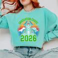 Graduation Cruise 2026 Group Pirate Matching Voyage Comfort Colors Sweatshirt Chalky Mint